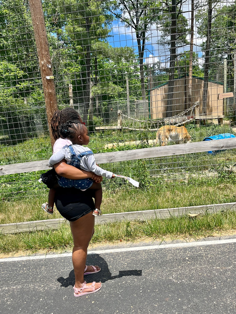 Lyzbeth and her niece at Black Pine.