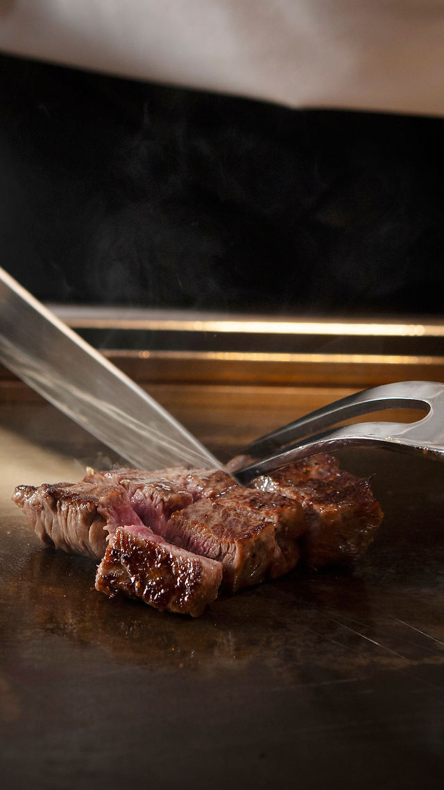 神戸牛鉄板ステーキ沙耶香｜京都・四条烏丸のKobe Beef Teppanyaki