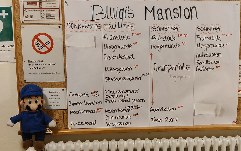 Gruppenlager Bluigis 2026