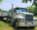 Mack truck, Running Gear Transportation, ground level storage container transportation