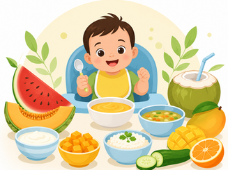 Summer Foods for baby