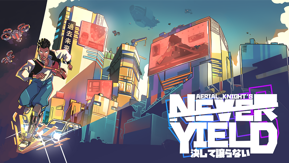 New Game 'Never Yield' Is A Speedy, Stylish Side-Scroller With Tons Of Replay Value