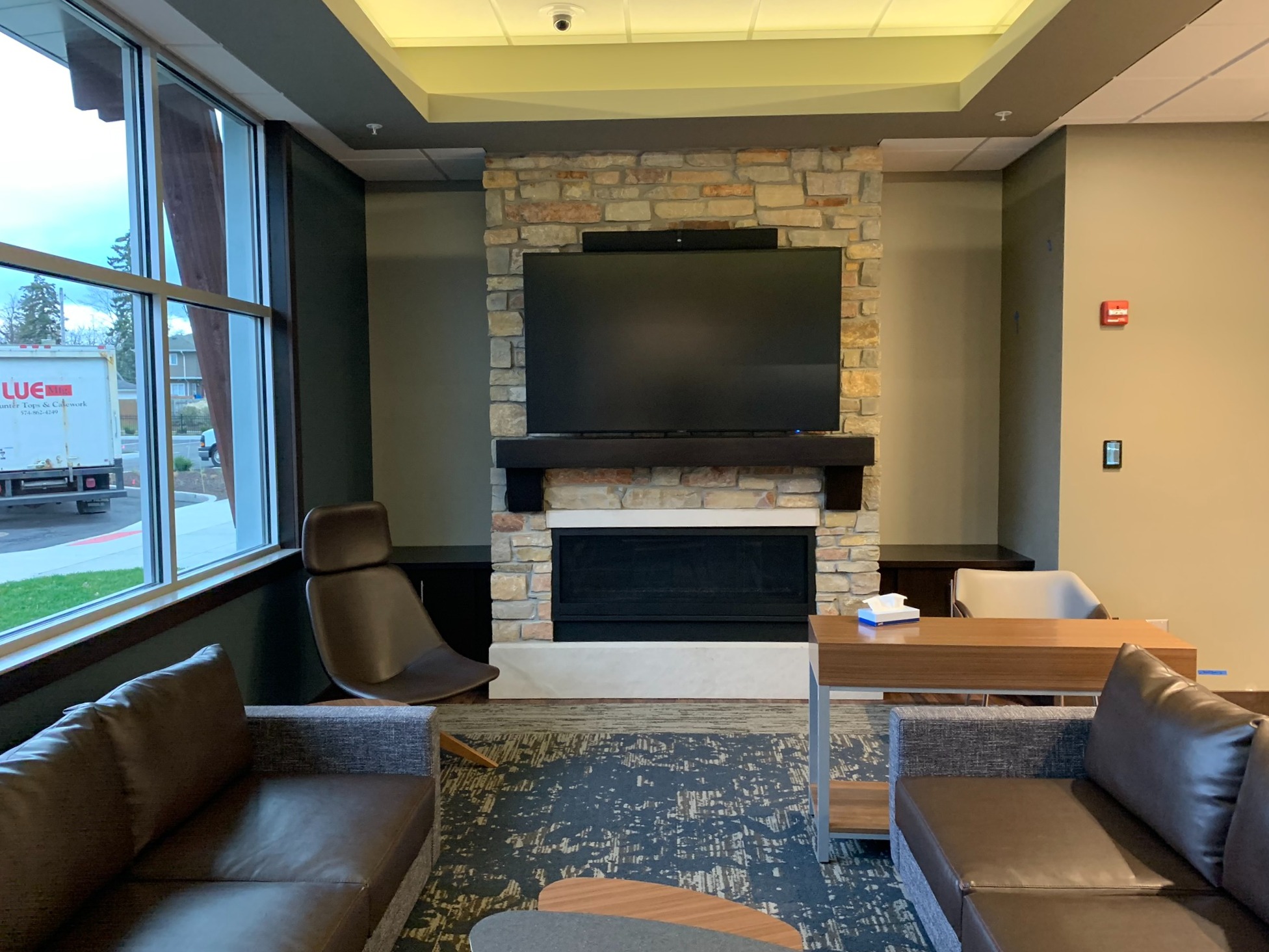 Fireplace masonry project 15