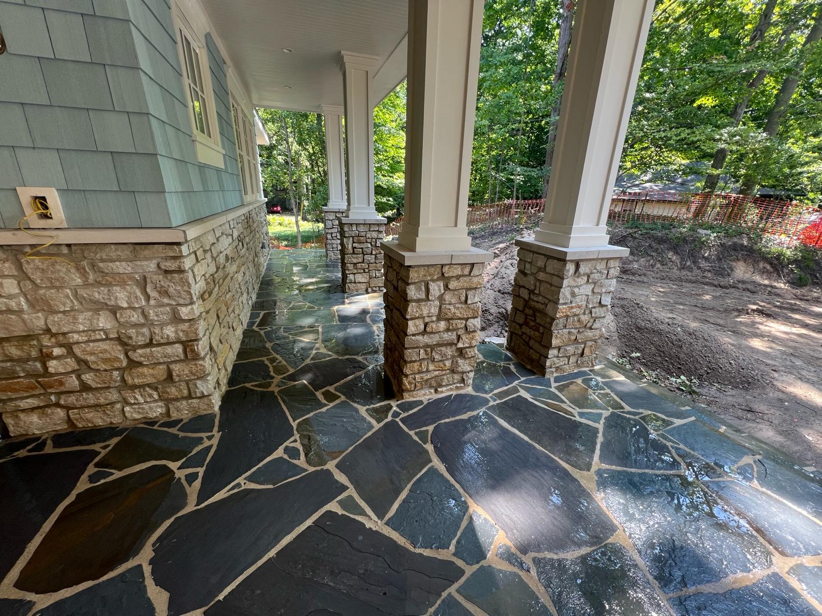 Outdoor living masonry project 2