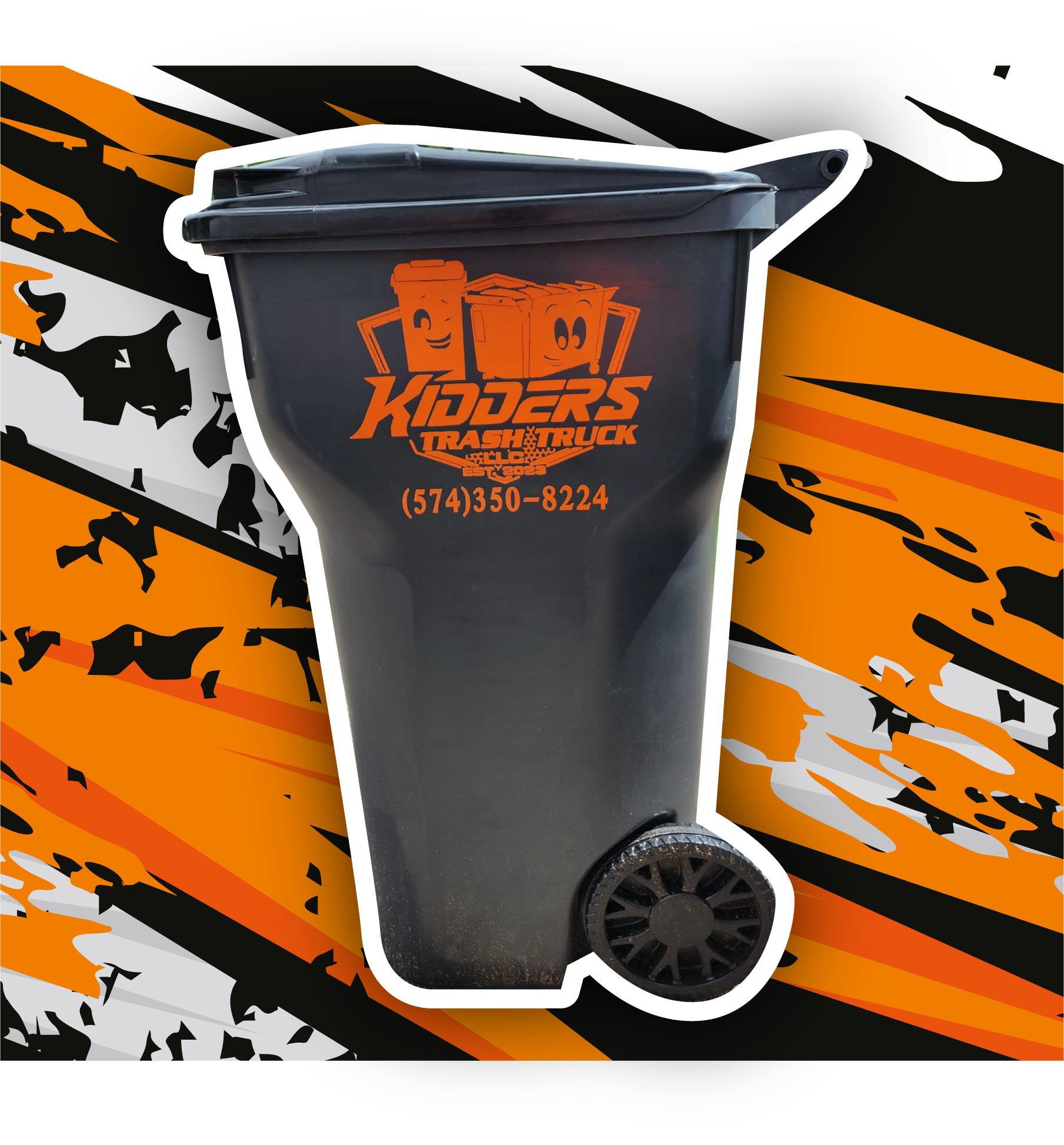 96 Gallon Trash Bins