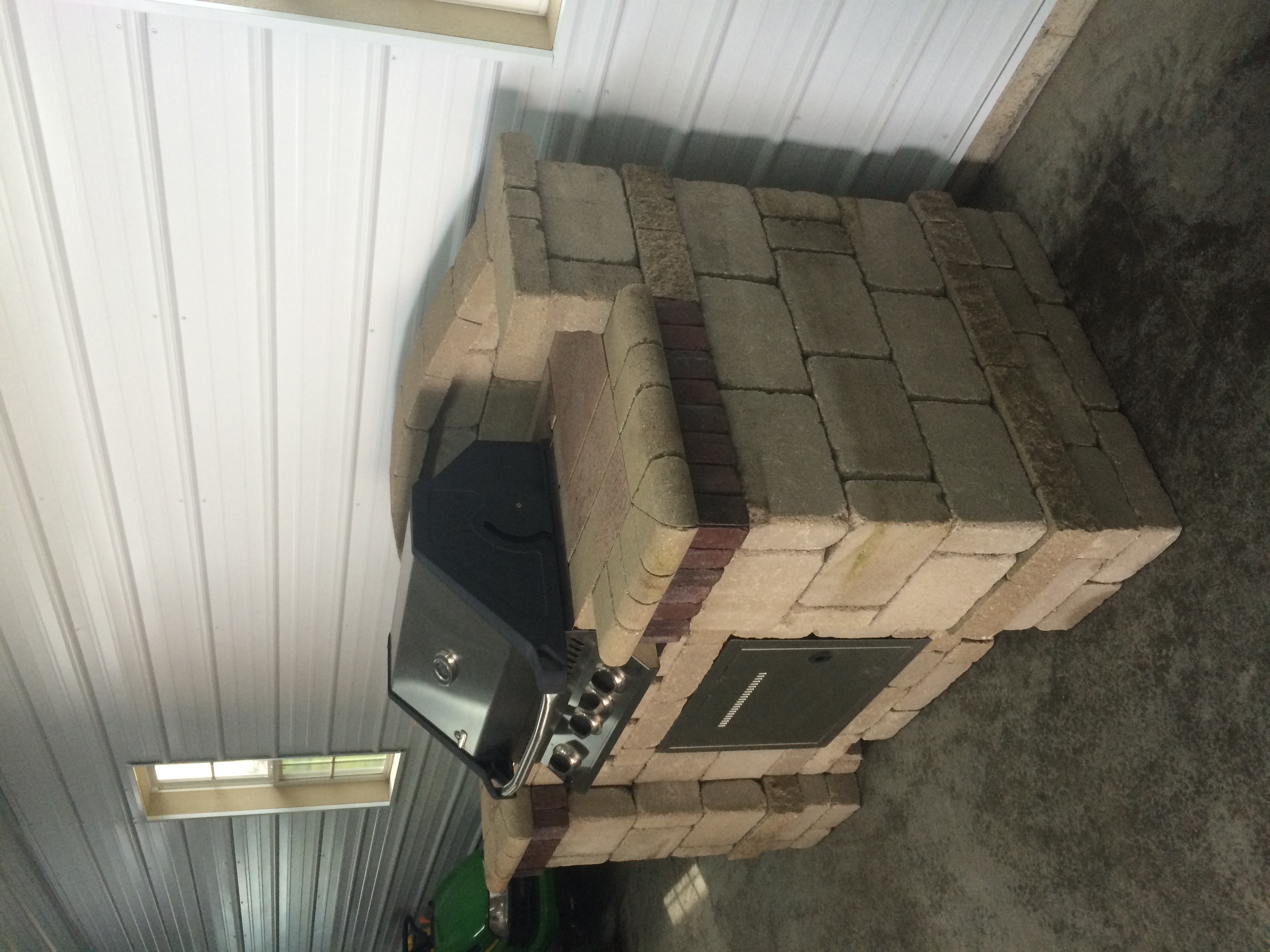 Outdoor living masonry project 11