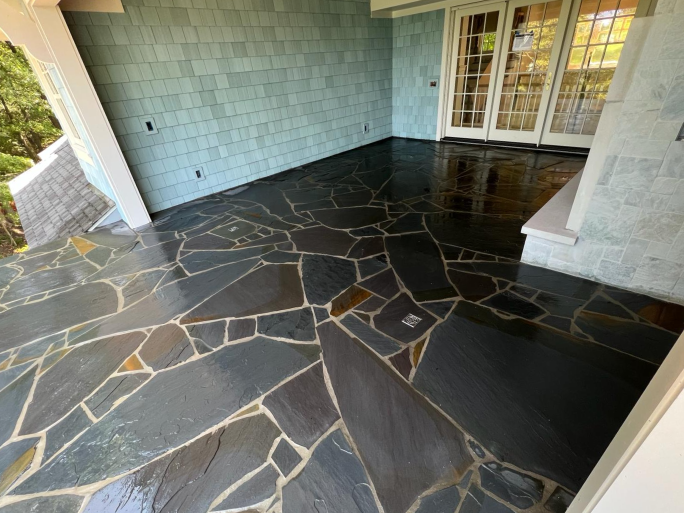 Outdoor living masonry project 13