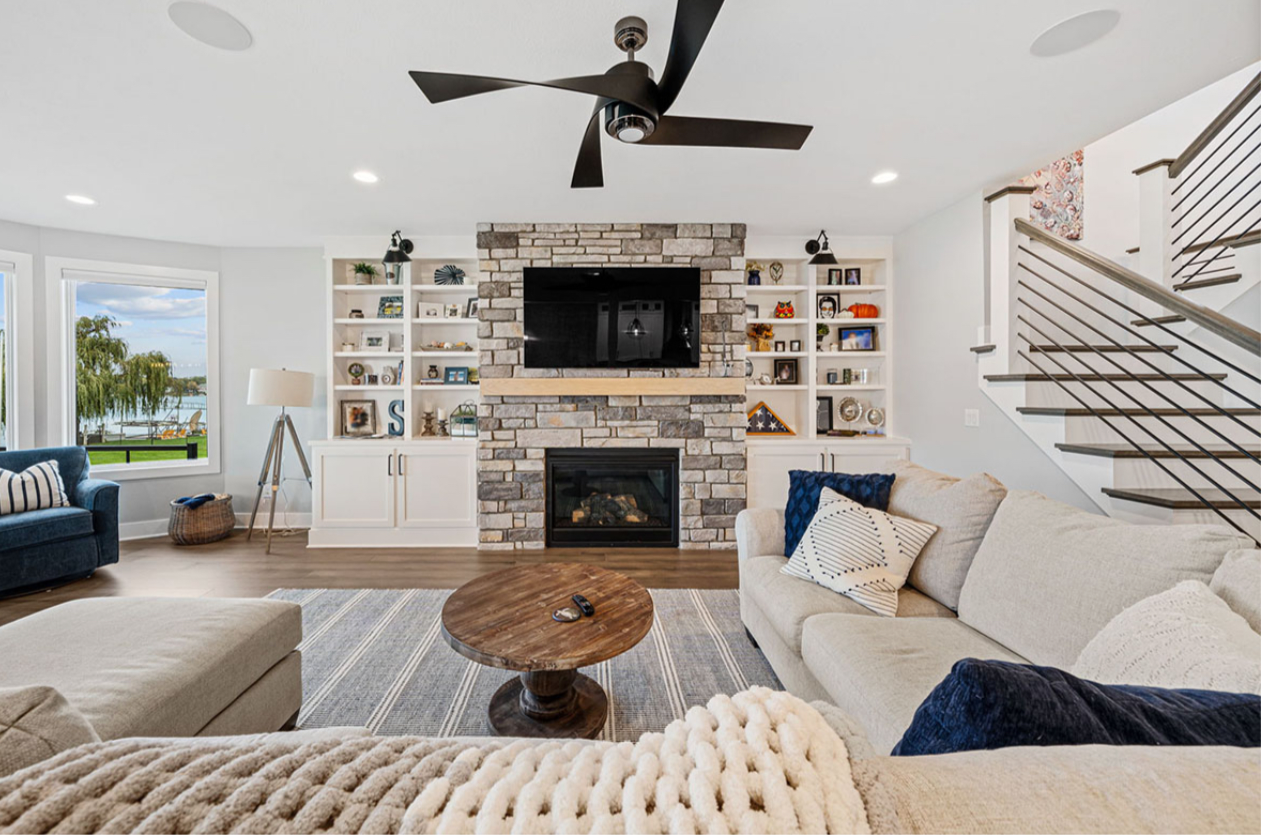 Fireplace masonry project 7