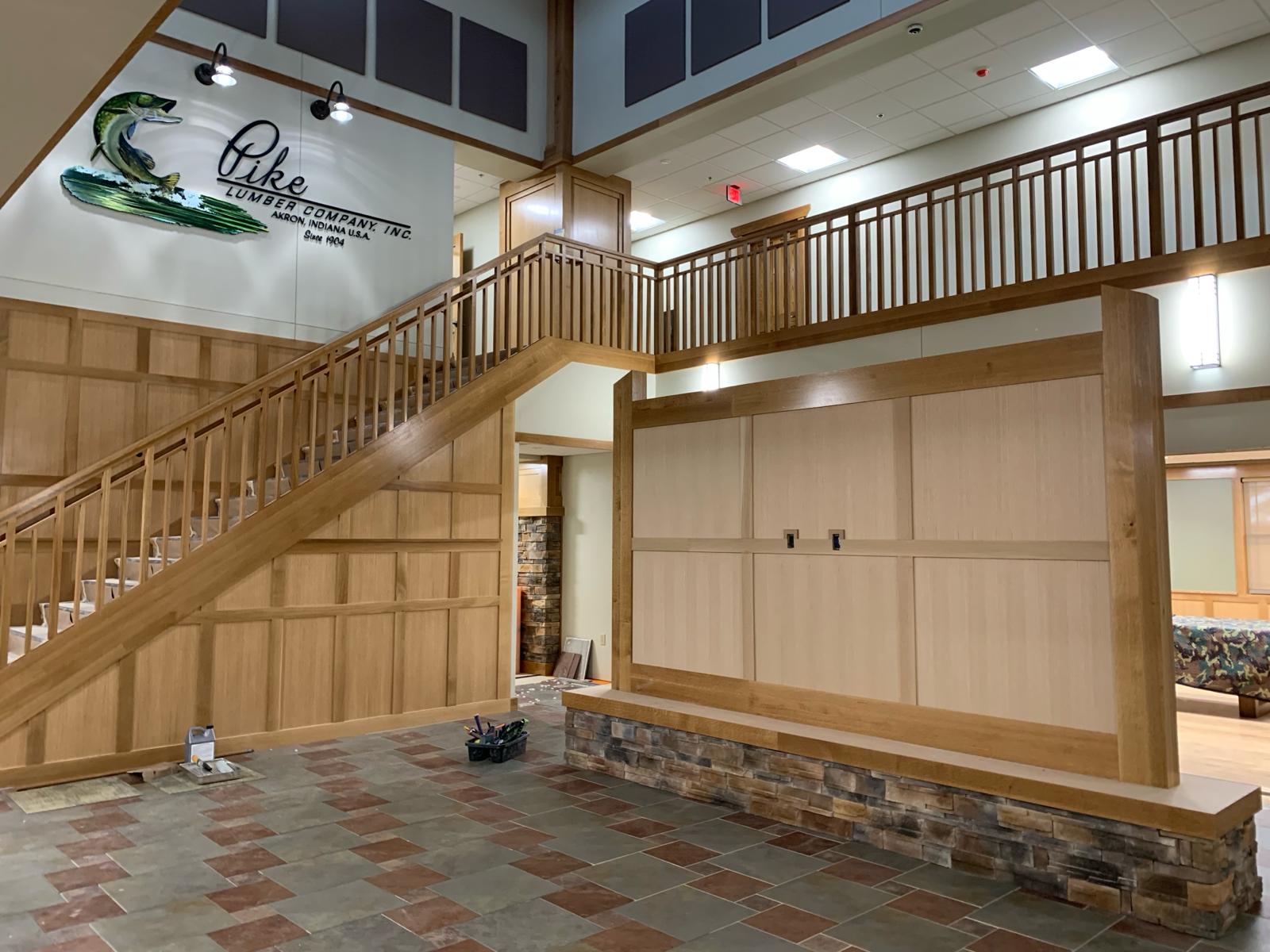 Entryways and mailboxes masonry project 12