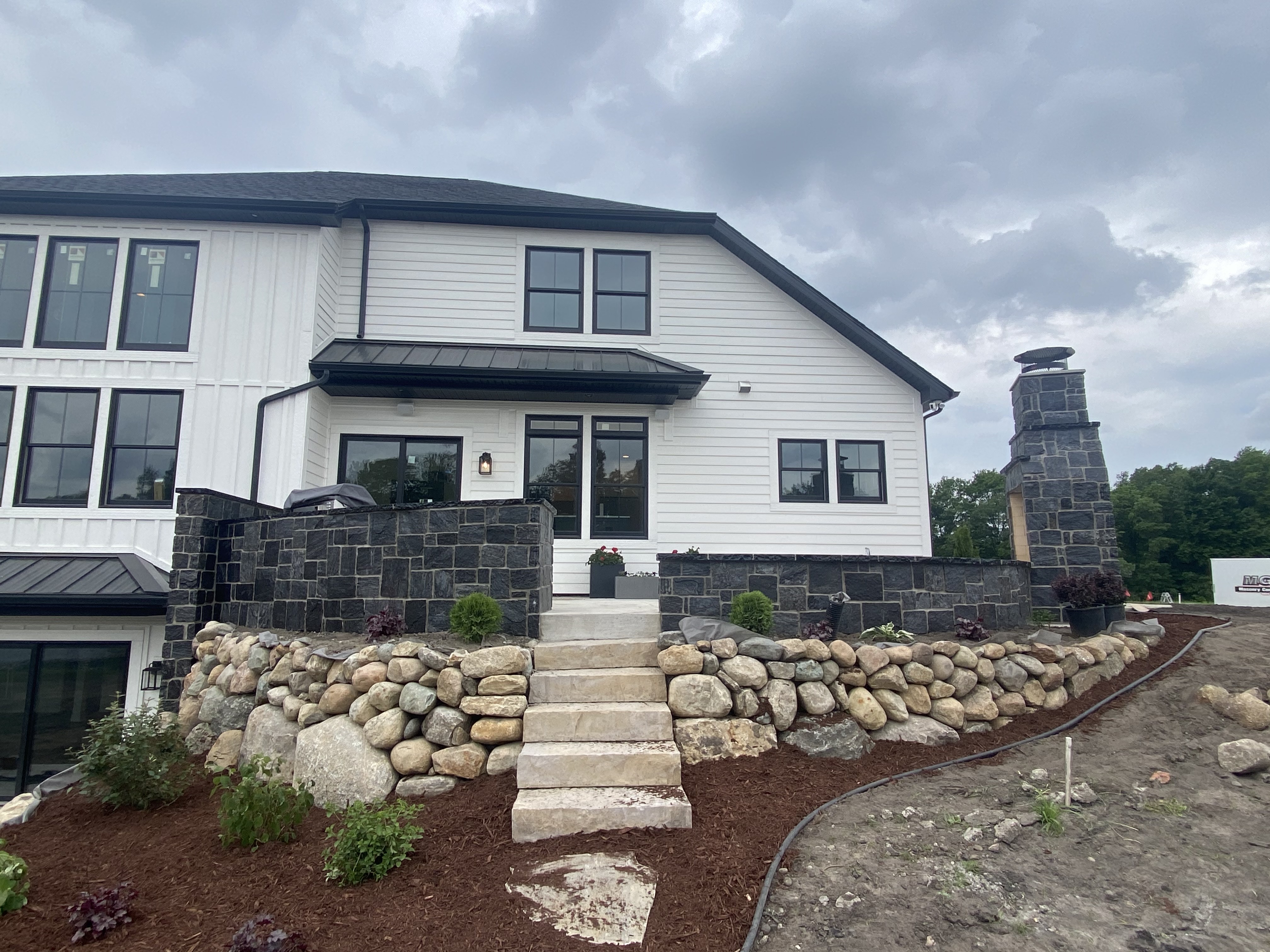 Outdoor living masonry project 21