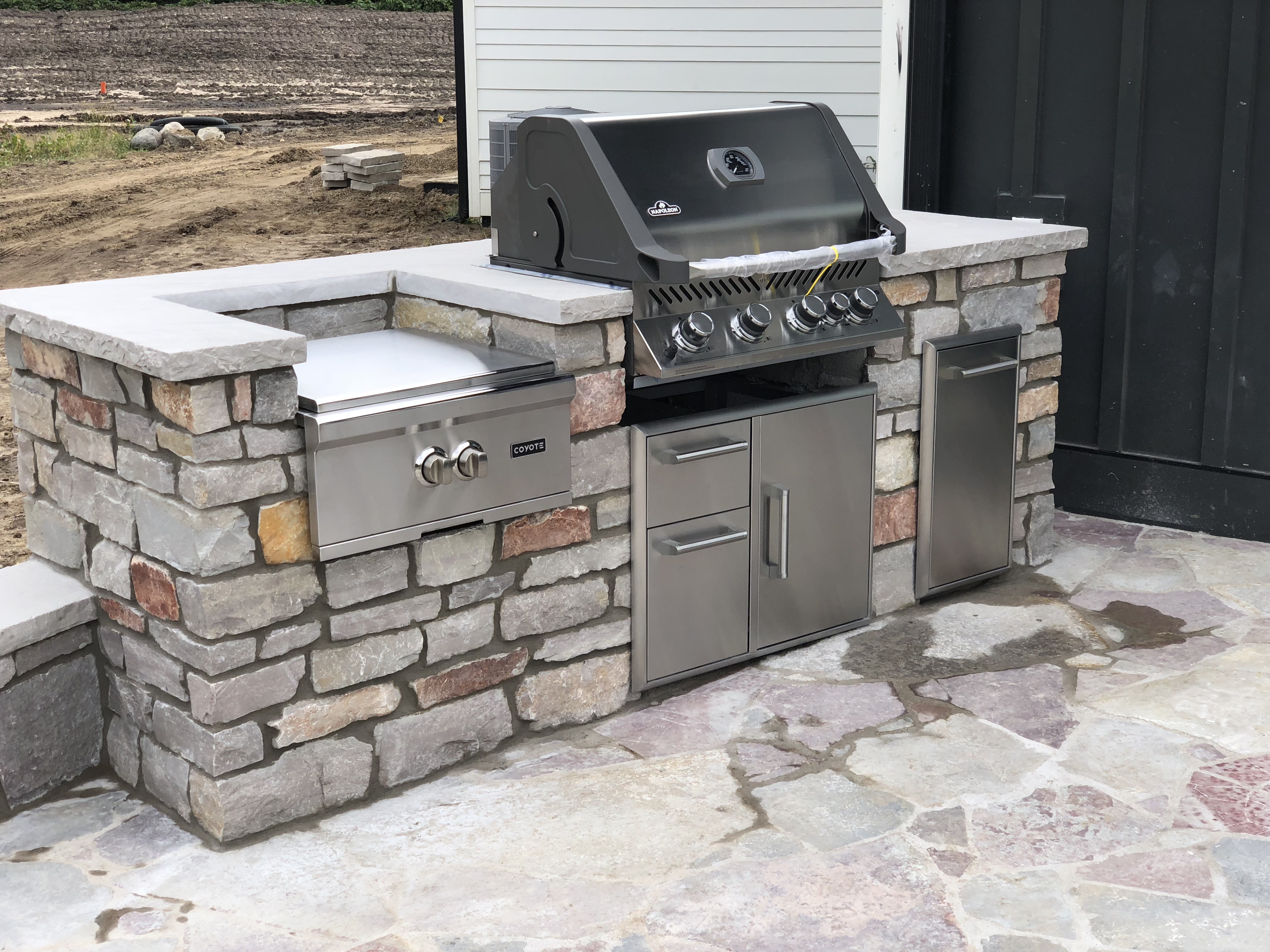 Outdoor living masonry project 19
