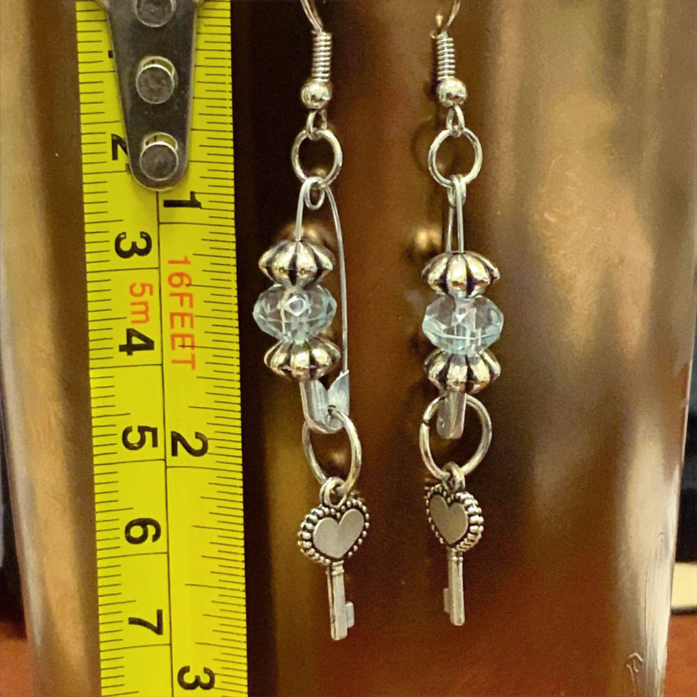 Thumbnail: Key Earrings - Killer Kreations