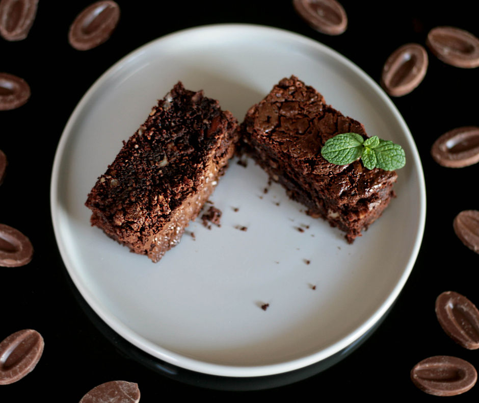 Brownie fudgy, moelleux et fondant à coeur
