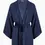 Thumbnail: Linen Navy Short Kimono