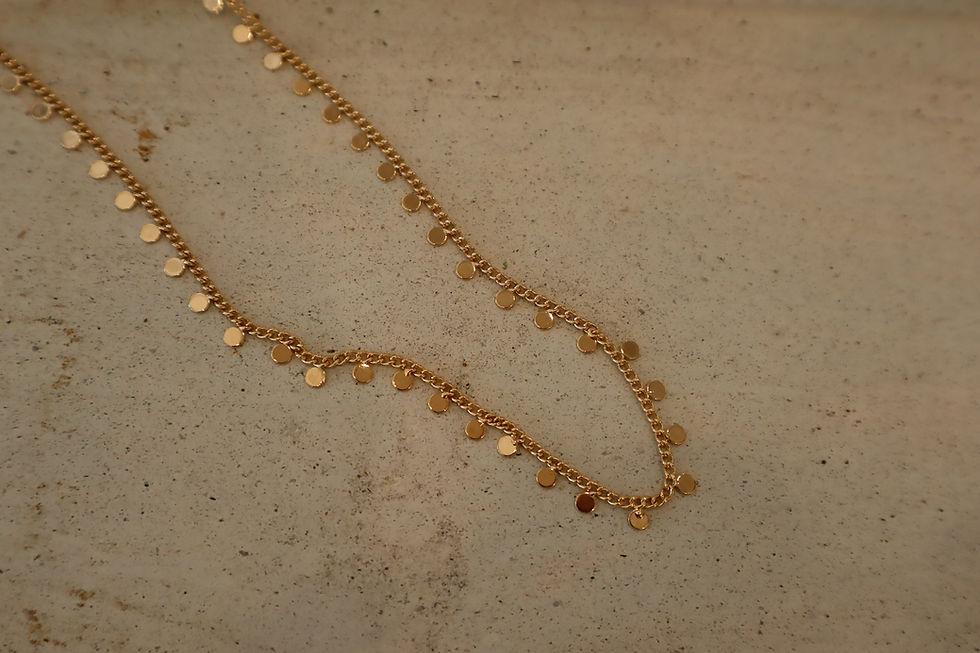 Thumbnail: Gold Filled Circle Necklace - Original