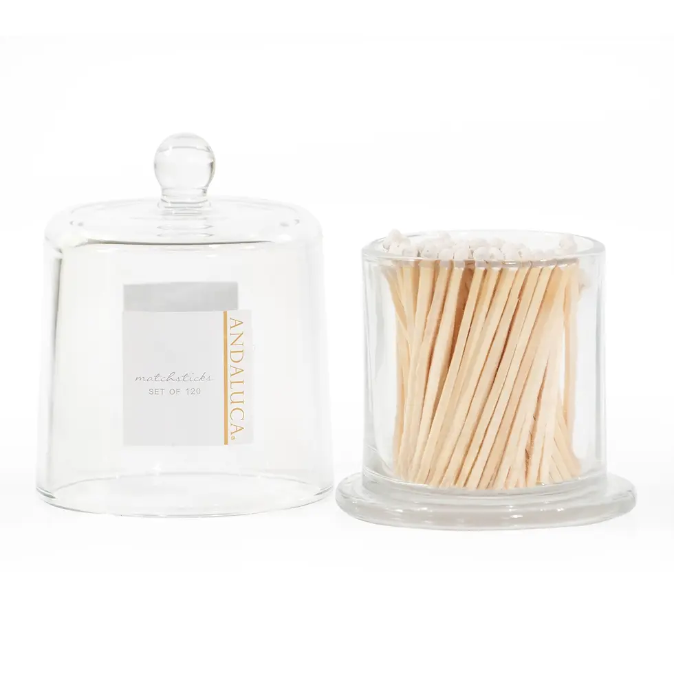 Thumbnail: Glass Jar with White Matches