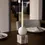 Thumbnail: Marble Ball On Cube Candle Holder - 7 inch
