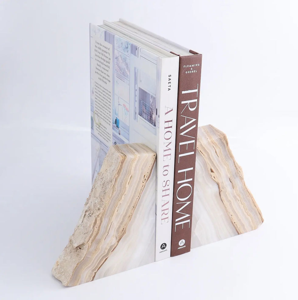 Thumbnail: Onyx Bookends
