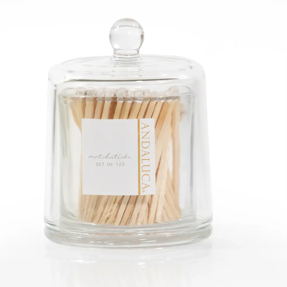 Thumbnail: Glass Jar with White Matches