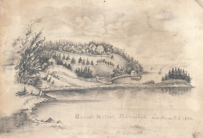 Garrett Miller house on the La Have River