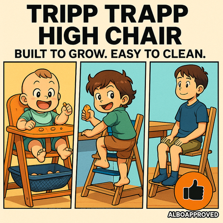 Tripp Trapp High Chair: Built to Grow. easy to clean