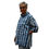 Thumbnail: Indigo tie-dye top, shibori, lines