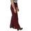 Thumbnail: Trouser, maroon , in pure hemp