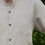 Thumbnail: Detailed stand up collar shirt, light stone, in nettle