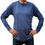 Thumbnail: Long sleeve t-shirt, unisex, lavender, in Bamboo