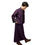 Thumbnail: Sergeant Pepper short jacket, aubergine, in nettle