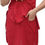 Thumbnail: Summer tunic tie top, light red,  in a nettle/cotton