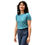 Thumbnail: Fitted short sleeve T-shirt, petrol,  bamboo and organic cotton