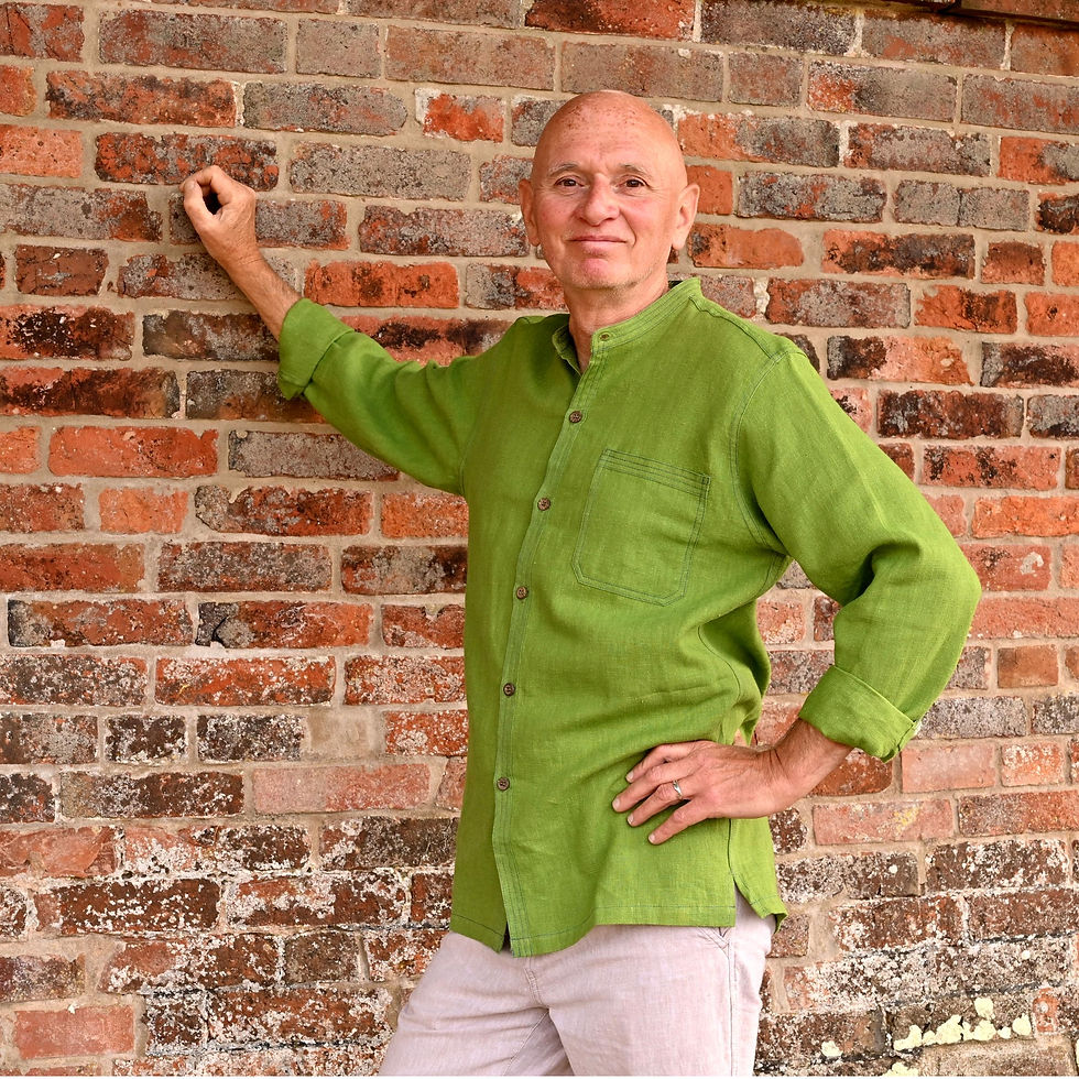Thumbnail: Detailed stand up collar shirt, lime, in nettle