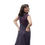 Thumbnail: Pinafore dress, deep mauve, in nettle