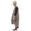 Thumbnail: Balloon dress, grey, in linen cotton