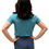 Thumbnail: Fitted short sleeve T-shirt, petrol,  bamboo and organic cotton