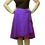 Thumbnail: Long wrap around skirt, purple, in nettle