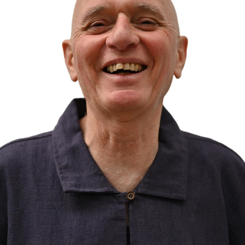 Thumbnail: Long smock, unisex, Deep Mauve, in nettle