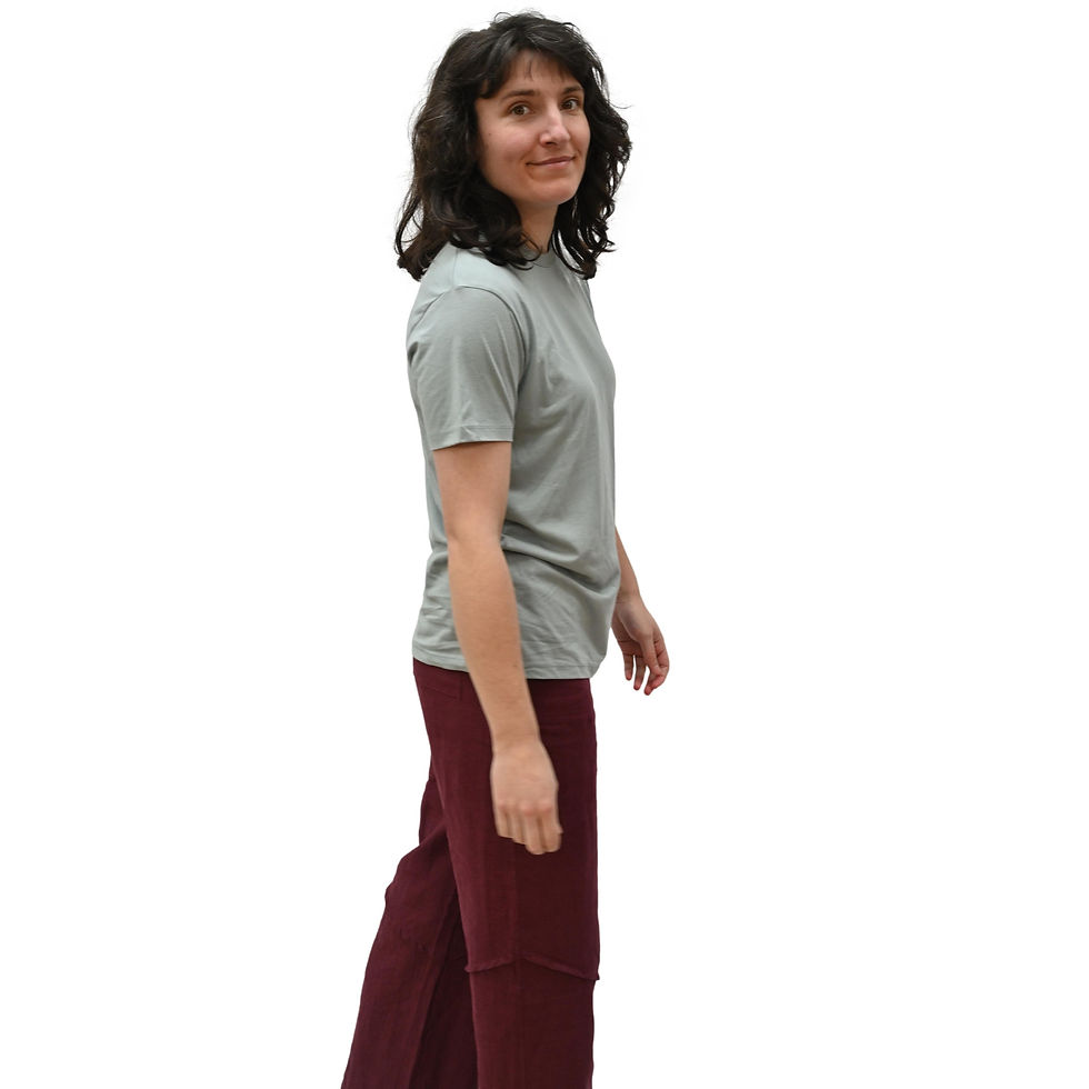 Thumbnail: T-shirt, unisex, light grey, Bamboo