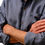 Thumbnail: Collared shirt, midnight blue, in nettle