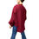 Thumbnail: Tie-top cardie, ruby, in nettle