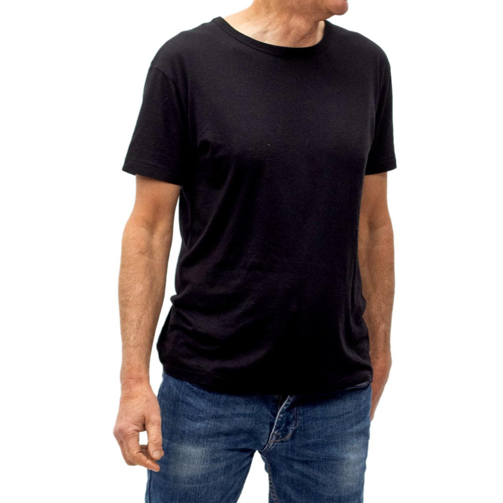 Thumbnail: T-shirt, unisex, black, Bamboo
