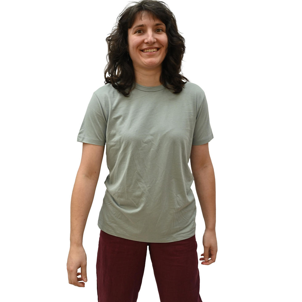 Thumbnail: T-shirt, unisex, light grey, Bamboo