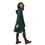 Thumbnail: Long coat, lined, teal, in nettle