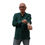 Thumbnail: Stand up collar shirt, teal, in nettle
