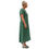 Thumbnail: v-neck dress in nettle, junglegreen