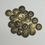 Thumbnail: Metal button, fish eye, 13mm
