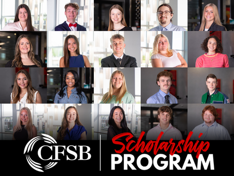 CFSB Announces 2026 Student Scholarship Recipients