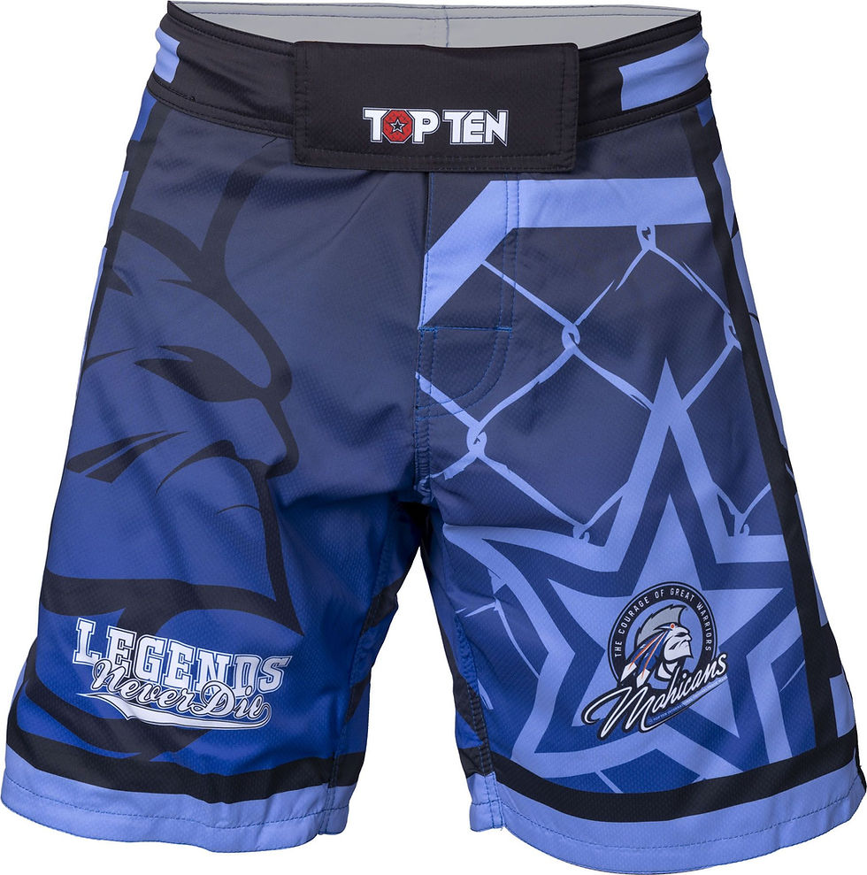Μικρογραφία: TOP TEN MMA-Shorts “Mohicans”