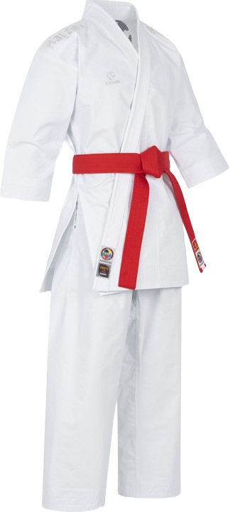 HAYASHI Karate Gi “Migoto” - white, with white embroidery